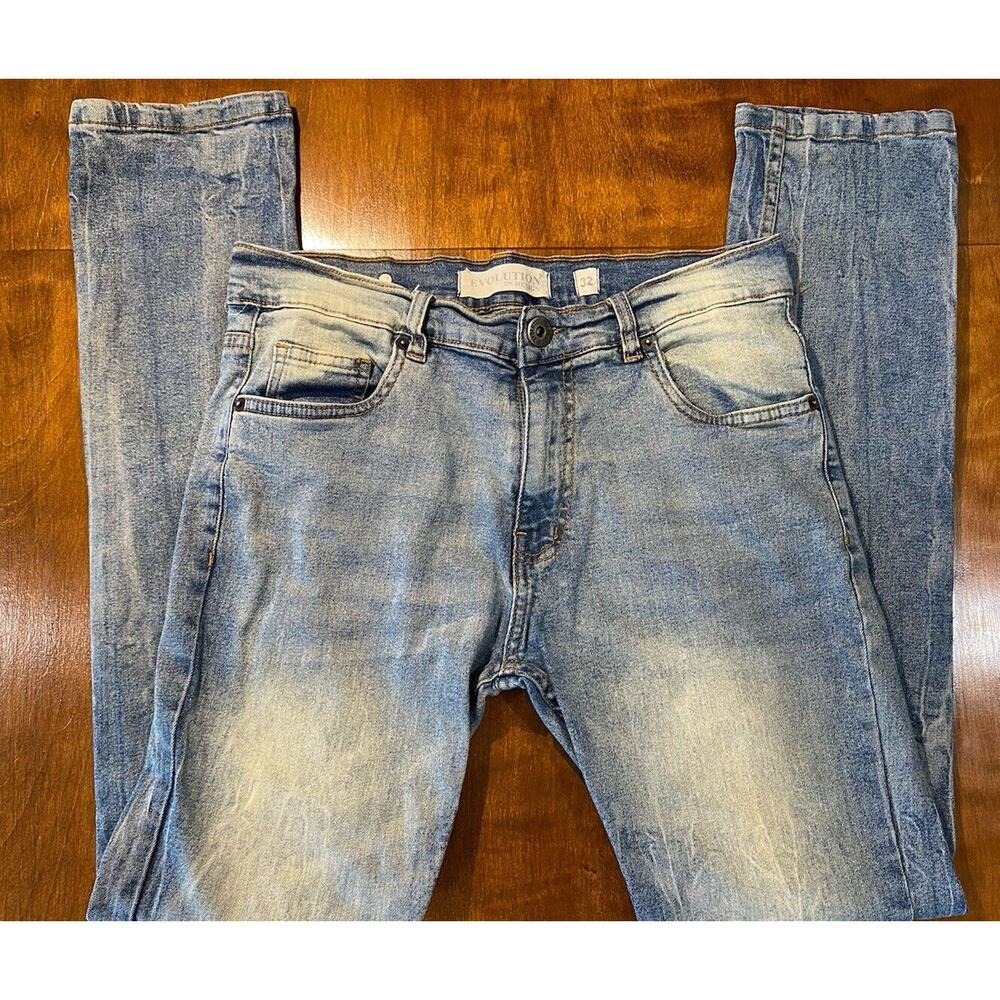 Evolution In Design Jeans Mens 32x32 2% Elastane Stretch Denim